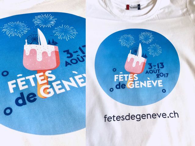 T-shirts Fêtes de Genève