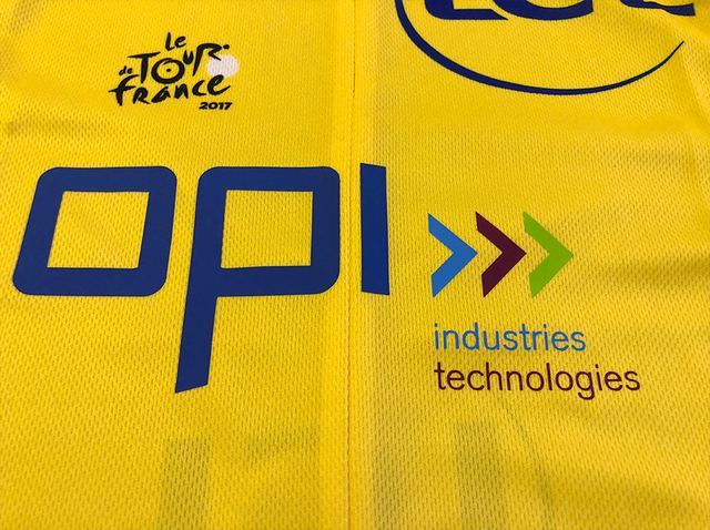 Maillot jaune OPI Industries Technologies